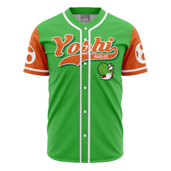 Maillot de baseball Escouade Yoshi Mario Bros