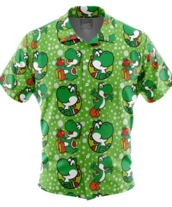 Chemise hawaïenne Yoshi Mario Bros
