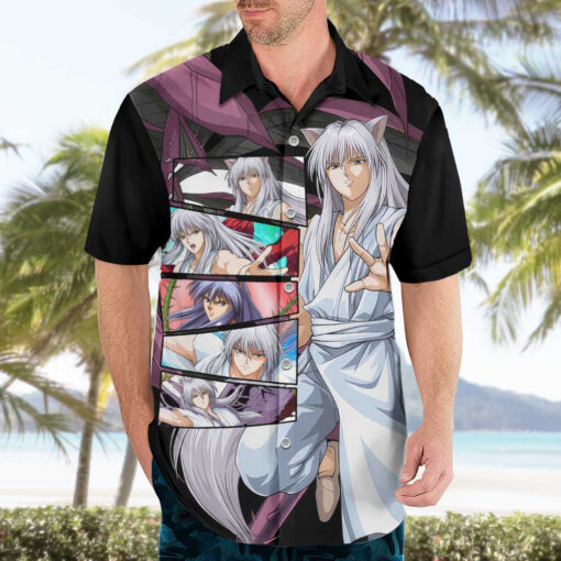 Chemise hawaïenne Youko Kurama Yu Yu Hakusho – Image 3