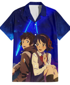 Chemise hawaïenne Your Name (Kimi no Na wa)