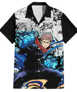 Chemise hawaïenne Yuji Itadori Jujutsu Kaisen Manga