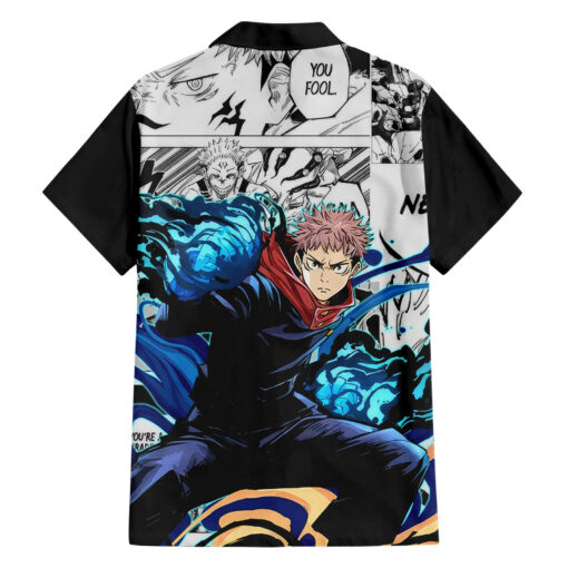 Chemise hawaïenne Yuji Itadori Jujutsu Kaisen Manga – Image 2