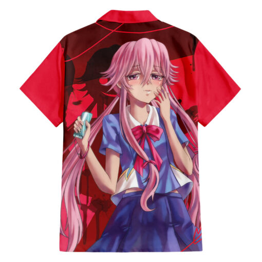 Chemise hawaïenne Yuno Gasai Future Diary Mirai Nikki – Image 2