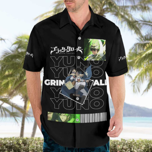 Chemise hawaïenne Yuno Grinberryall Black Clover – Image 3