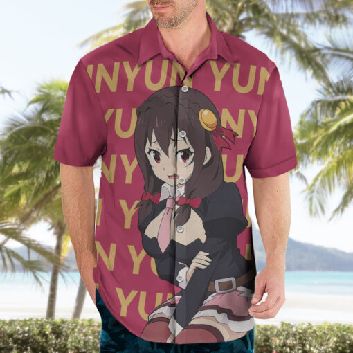 Chemise hawaïenne Yunyun KonoSuba – Image 3