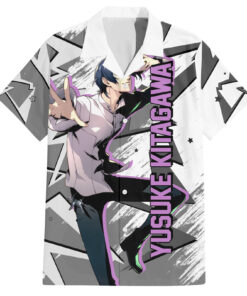 Chemise hawaïenne Yusuke Kitagawa Persona Mix Polygon Cyber