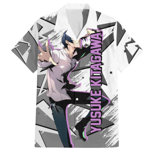 Chemise hawaïenne Yusuke Kitagawa Persona Mix Polygon Cyber