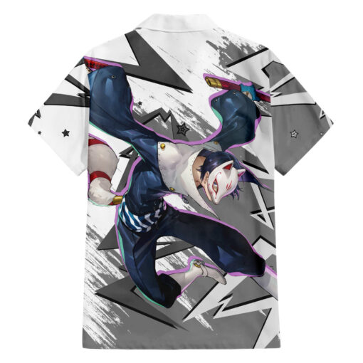 Chemise hawaïenne Yusuke Kitagawa Persona Mix Polygon Cyber – Image 2