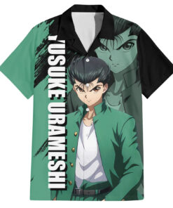 Chemise hawaïenne Yusuke Urameshi Yu Yu Hakusho