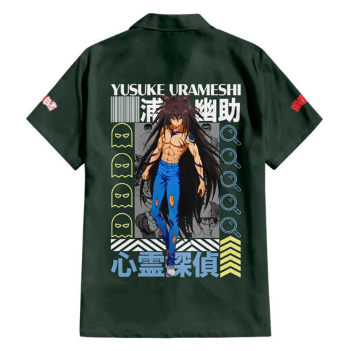 Chemise hawaïenne Yusuke Urameshi Yu Yu Hakusho V2