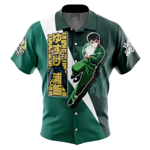 Chemise hawaïenne Yusuke Urameshi YuYu Hakusho
