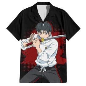 Chemise hawaïenne Yuta Okkotsu Jujutsu Kaisen
