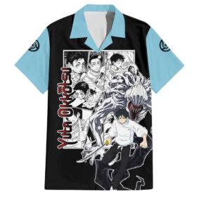 Chemise hawaïenne Yuta Okkotsu Jujutsu Kaisen Mix Manga