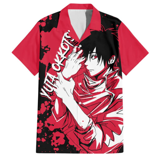 Chemise hawaïenne Yuta Okkotsu Jujutsu Kaisen Style Manga