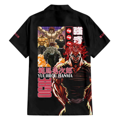 Chemise hawaïenne Yuujirou Hanma Baki – Image 2