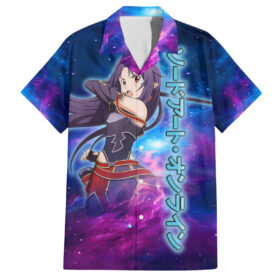 Chemise hawaïenne Yuuki Sword Art Galaxy