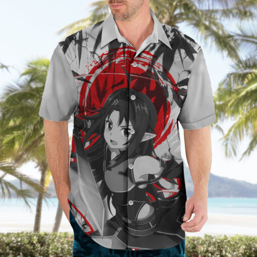 Chemise hawaïenne Yuuki Style Japonais Sword Art Online – Image 3