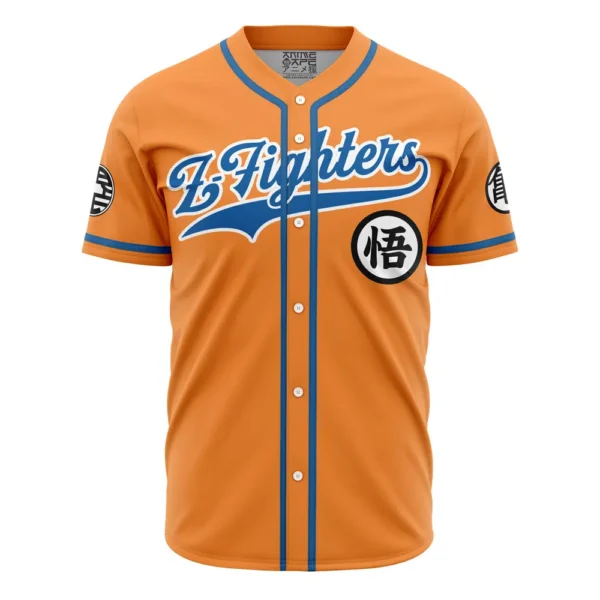 Maillot de baseball Guerriers Z Goku Dragon Ball Z