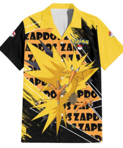 Chemise hawaïenne Zapdos Pokémon