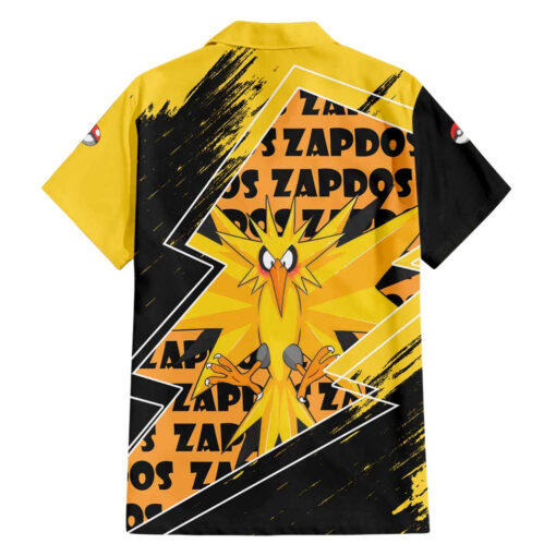 Chemise hawaïenne Zapdos Pokémon – Image 2