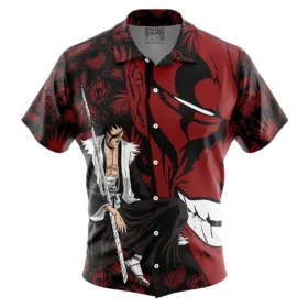 Chemise hawaïenne Zaraki Kenpachi Bleach