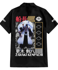 Chemise hawaïenne Zaraki Kenpachi TYBWA Bleach V2