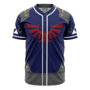 Maillot de baseball Bouclier Zelda Style Zelda