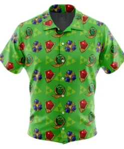Chemise hawaïenne Pierres Spirituelles Zelda