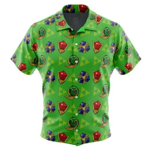 Chemise hawaïenne Pierres Spirituelles Zelda