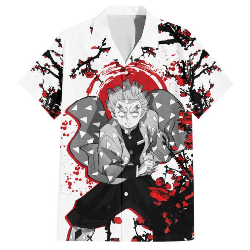 Chemise hawaïenne Zenitsu Agatsuma Demon Slayer