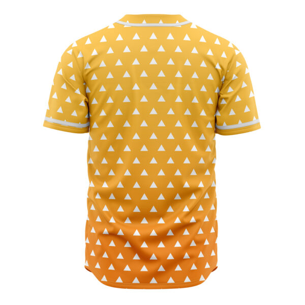Maillot de baseball Zenitsu Agatsuma Demon Slayer – Image 2