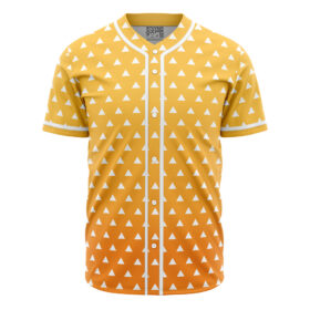 Maillot de baseball Zenitsu Agatsuma Demon Slayer