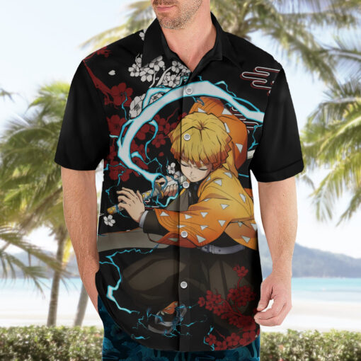 Chemise hawaïenne Zenitsu Style Japon – Image 3
