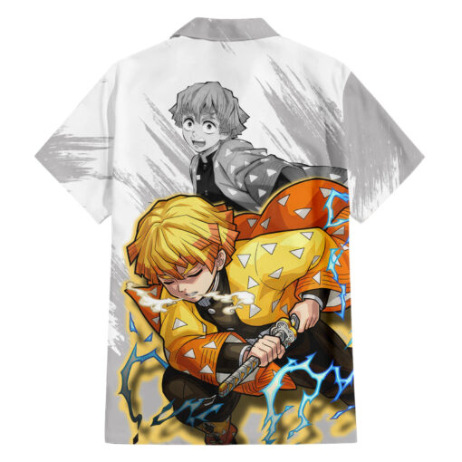 Chemise hawaïenne Zenitsu Demon Slayer – Image 2