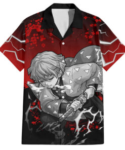 Chemise hawaïenne Zenitsu Art Japon