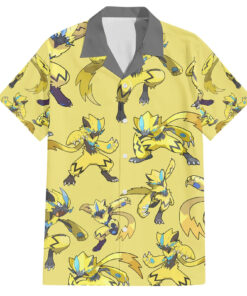 Chemise hawaïenne Zeraora Pokémon