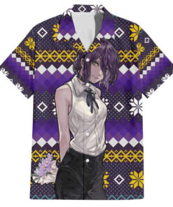 Chemise hawaïenne Zere Chainsaw Man Mix Noël