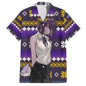 Chemise hawaïenne Zere Chainsaw Man Mix Noël