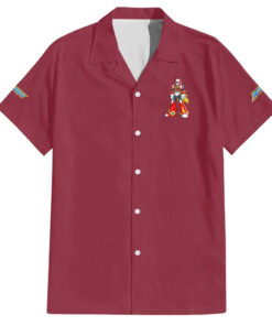 Chemise hawaïenne Zero Mega Man