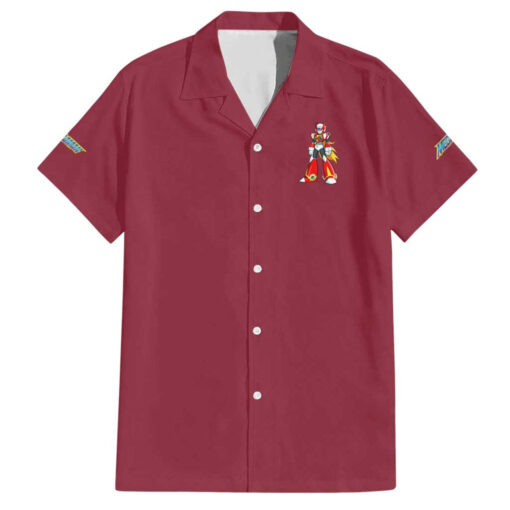 Chemise hawaïenne Zero Mega Man