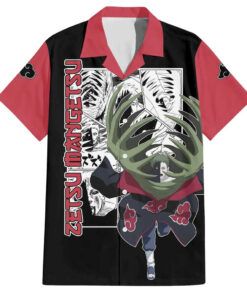 Chemise hawaïenne Zetsu Mangetsu Naruto Mix Manga