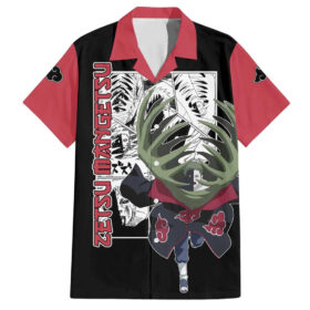 Chemise hawaïenne Zetsu Mangetsu Naruto Mix Manga