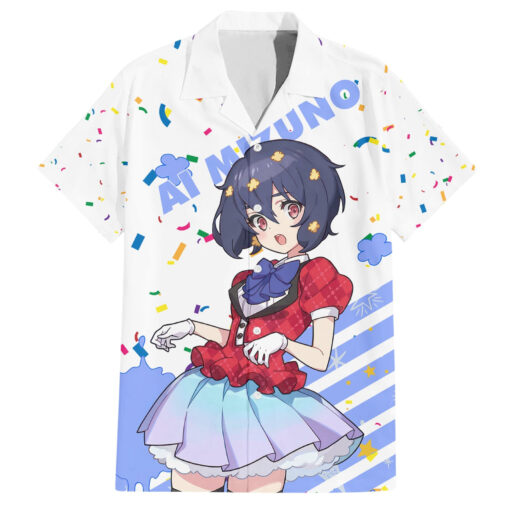 Chemise hawaïenne Zombie Land Saga Ai Mizuno