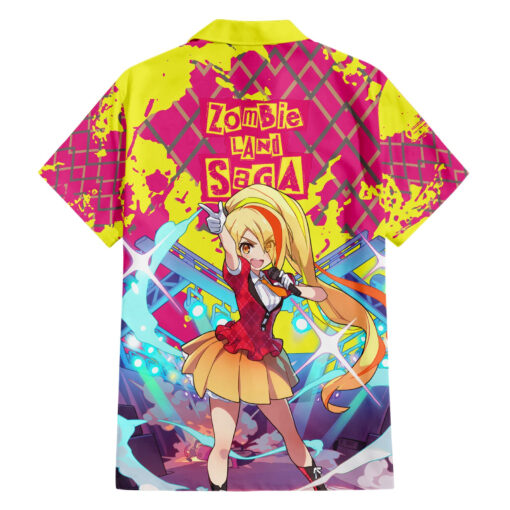 Chemise hawaïenne Zombie Land Saga Saki Nikaido – Image 2