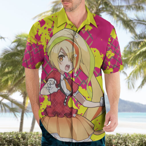 Chemise hawaïenne Zombie Land Saga Saki Nikaido – Image 3