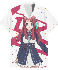 Chemise hawaïenne Zombie Land Saga Sakura Minamoto