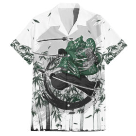 Chemise hawaïenne Zoro One Piece Bamboo Sumi-e