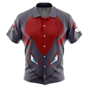 Chemise hawaïenne Visage Zoroark Pokémon