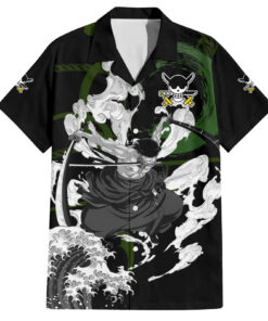 Chemise hawaïenne Zoronoa Zoro One Piece Japon