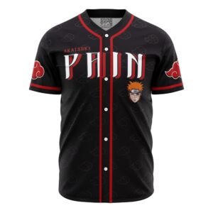 Maillot de baseball Akatsuki Pain